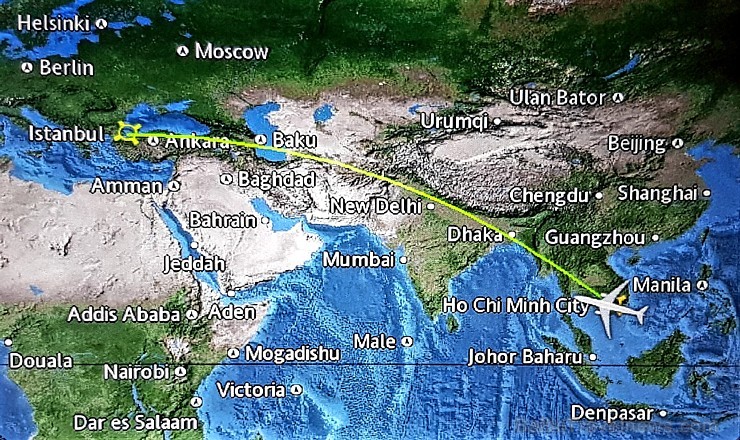 Travelnews.lv ar Eiropas labāko lidsabiedrību «Turkish Airlines» nolido vairāk nekā 20.000 km 234215