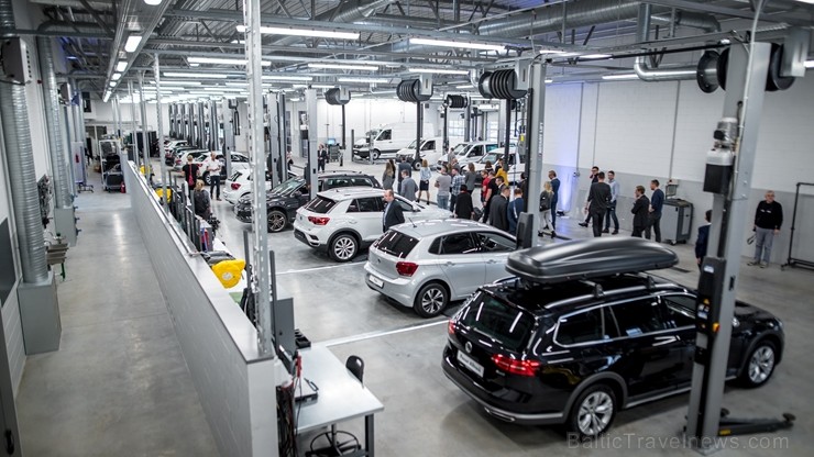 Tallinā atvērts modernākais pilna apjoma Volkswagen tirdzniecības un servisa centrs Baltijā. 236194