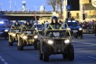 Militārajā parādē piedalījās aptuveni 1700 karavīri, zemessargi, policisti, robežsargi, ugunsdzēsēji un jaunsargi. Par godu Latvijas valsts neatkarība 27