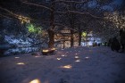 Mazsalacā, Skaņākalna dabas parkā, Ziemassvētku pasakumā 