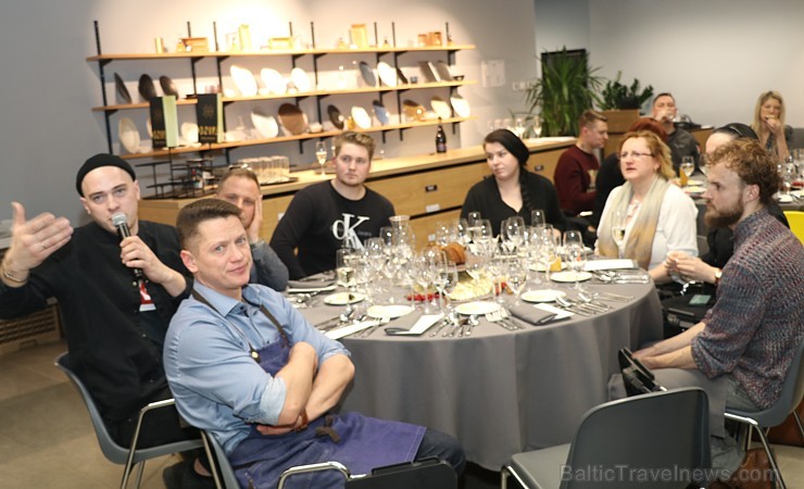 «Promo Cash&Carry Gastro» studijā viesojas Igaunijas restorāna «Söe» šefpavārs Pāvels Gurjanovs ar meistarklasi, kurš ir pasaules prestižā konkursa «B 244073