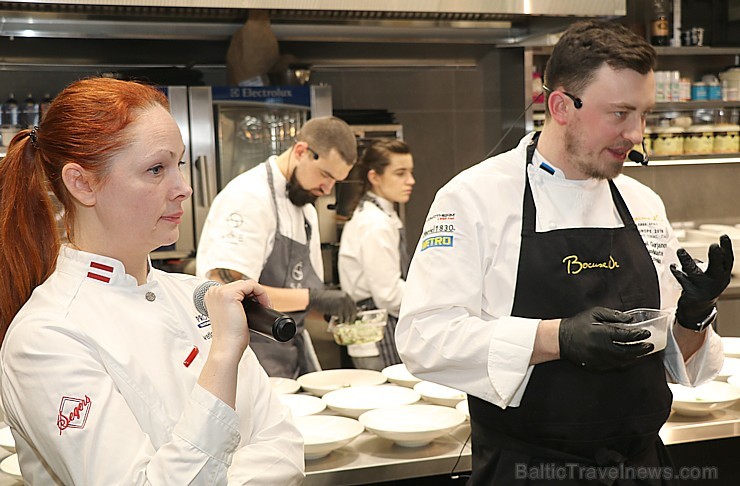 «Promo Cash&Carry Gastro» studijā viesojas Igaunijas restorāna «Söe» šefpavārs Pāvels Gurjanovs ar meistarklasi, kurš ir pasaules prestižā konkursa «B 244093