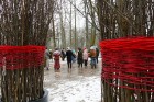 Rembates parkā pie Lielvārdes novada Kultūras centra jau otro gadu tika svinēti Meteņi, lai kopā ieskandinātu pavasari 24