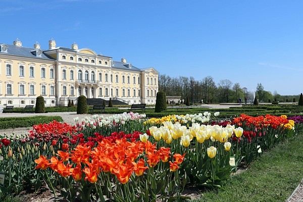 French Garden of the Rundāle Palace Museum commences the tourist season