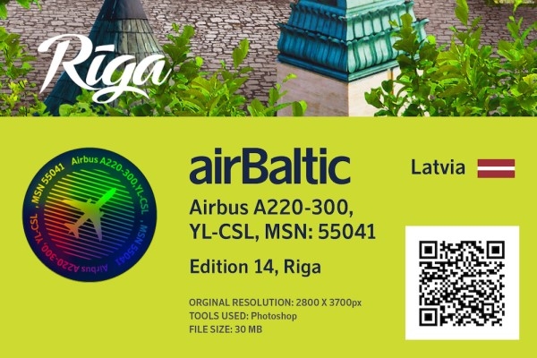 airBaltic Concludes City Collection by Successfully Issuing Fourteenth NFTs on OpenSea