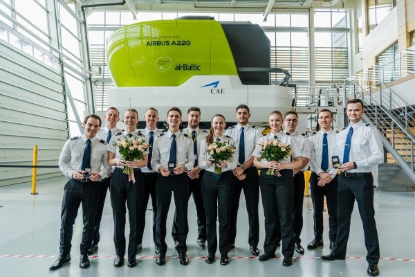 48 Graduates of the Pilot Academy Joined «airBaltic» in 2022