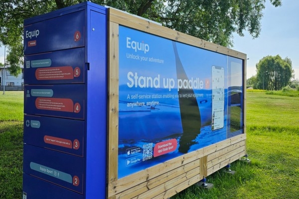 First EQUIP SUP Self-Service Station in the Baltics in Ikšķile
