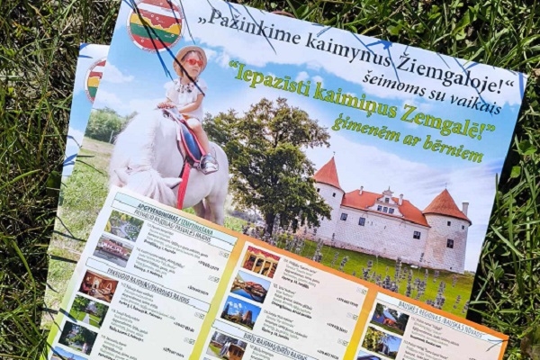 New tourism road and map «Discover neighbours in Zemgale!» for families with children