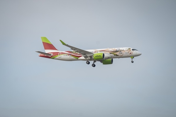 «airBaltic» Welcomes its 50th «Airbus A220-300» in Riga