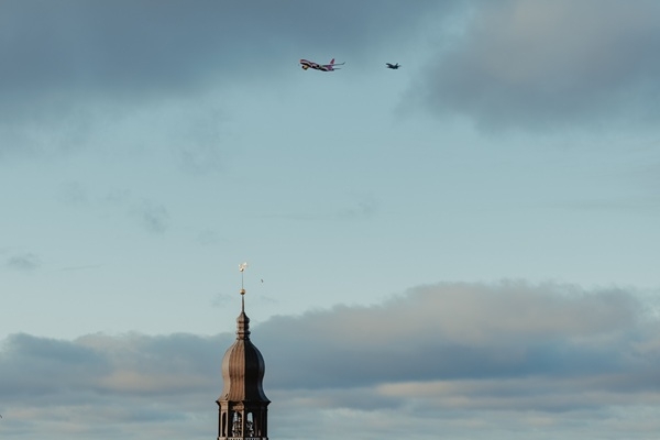 «airBaltic» Aircraft Participates in the Latvian Ceremonial Parade
