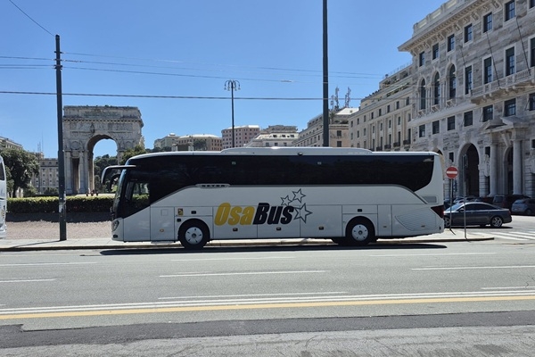 OsaBus coaches are actively serving tourists across Europe this season