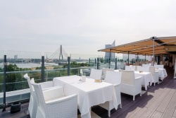 Reserve your table above Riga! Riga Islande Hotel