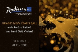 Grand New Year's ball in Riga! Radisson Blu Latvija Conference & Spa Hotel